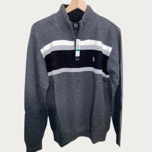 Polo USPA Quarter Zip Sweater